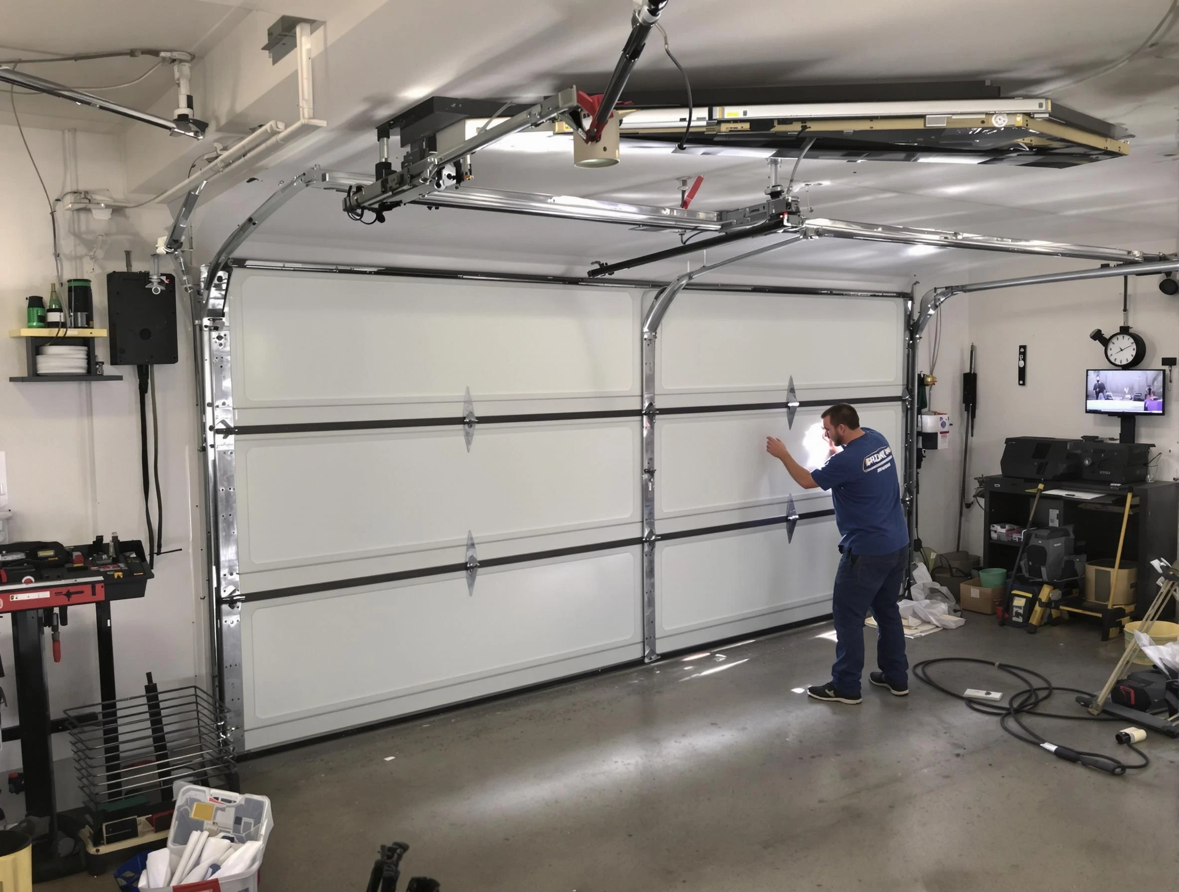 Professional garage door repair service by Scotch Plains Garage Door Repair in Scotch Plains